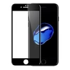 Защитное стекло 3D на весь экран 9H усиленное ANMAC + пленка задняя для iPhone 7 Plus, 8 Plus (Черная рамка) (Защитные стёкла для iPhone)