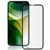Защитное стекло 9D на весь экран 9H Full Cover + пленка задняя ANMAC для iPhone 13 (6.1") 2021 (Черная рамка) (Защитные стёкла для iPhone)