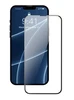 Защитное стекло 2.5D 9H Full Cover ANMAC + пленка задняя для iPhone 13 Mini (Черная рамка) (Защитные стёкла для iPhone)