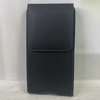 Чехол-кобура на пояс вертикальный универсальный 5.5" (160*83 мм) из фактурной эко-кожи (Черный) (Чехлы для iPhone 6 Plus, 6s Plus (5.5))