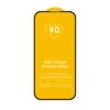 Защитное стекло 9H полный клей Full Glue для iPhone 14 Pro (6.1) / iPhone 15 (6.1) (Черная рамка) (Защитные стёкла для iPhone)