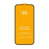 Защитное стекло 9H полный клей Full Glue для iPhone 14 Pro Max (6.7) / 15 Plus (6.7) (Черная рамка) (Защитные стёкла для iPhone)