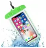 Чехол водонепроницаемый универсальный до 6,7" (10х17 см) неоновый светящийся в темноте Neon (Салатовый) (Чехлы для iPhone 6 Plus, 6s Plus (5.5))