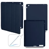 Чехол книжка-подставка Smart Case Pensil со слотом для стилуса для iPad 2, 3, 4 (Темно-синий / Dark Blue) (Чехлы для iPad 2, 3, 4 (9,7") - 2010, 2011, 2012)
