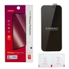 Защитное стекло 9H HD Privacy ANMAC для iPhone 14 Pro / iPhone 15 (Антишпион) (Черная рамка) (Защитные стёкла для iPhone)