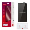Защитное стекло 9H HD Privacy ANMAC для iPhone 13 Mini (Антишпион) (Черная рамка) (Защитные стёкла для iPhone)