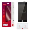 Защитное стекло 9H HD Privacy ANMAC для iPhone 7 / 8 / SE 2020 / SE 2022 (Антишпион) (Черная рамка) (Защитные стёкла для iPhone)
