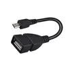 OTG кабель MicroUSB для подключения USB устройств