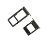 Лотки сим и microSD карт для Samsung A520, A720 (две SIM) чёрные