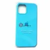 Чехол-накладка Iphone 12/ 12 pro с логотипом Apple, голубой Чехол-накладка Iphone 12/ 12 pro с логотипом Apple, голубой