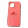 Чехол-накладка Iphone 13 pro max с логотипом Apple, розовый Чехол-накладка Iphone 13 pro max с логотипом Apple, розовый