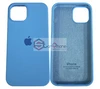 Чехол-накладка Iphone 14 с логотипом Apple, голубой Чехол-накладка Iphone 14 с логотипом Apple, голубой