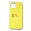 Чехол-накладка Iphone 12/ 12 pro с логотипом Apple, желтый Чехол-накладка Iphone 12/ 12 pro с логотипом Apple, желтый