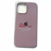 Чехол-накладка Iphone 13 pro max с логотипом Apple, фиолетовый Чехол-накладка Iphone 13 pro max с логотипом Apple, фиолетовый