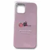 Чехол-накладка Iphone 12/ 12 pro с логотипом Apple, фиолетовый Чехол-накладка Iphone 12/ 12 pro с логотипом Apple, фиолетовый
