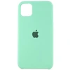 Чехол-накладка Iphone 11 с логотипом Apple, зеленый Чехол-накладка Iphone 11 с логотипом Apple, зеленый