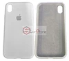 Чехол-накладка Iphone XR с логотипом Apple, белый Чехол-накладка Iphone XR с логотипом Apple, белый