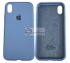Чехол-накладка Iphone XR с логотипом Apple, темно-синий Чехол-накладка Iphone XR с логотипом Apple, темно-синий