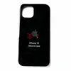 Чехол-накладка Iphone 13 с логотипом Apple, черный Чехол-накладка Iphone 13 с логотипом Apple, черный