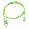 Модный зеленый USB Lightning зарядка, провод для iPhone 5, 5s, 5c и iPad retina/mini ligtning