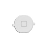 Нижняя круглая кнопка HOME с креплениями для iPhone 4S белая