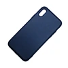 Антискользящий чехол для iPhone X пылезащитный синий