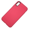 Антискользящий чехол для iPhone X противоударный розовый