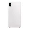 Ударопрочный силиконовый белый чехол для iPhone XS Max