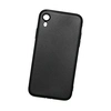 Силиконовый чехол с антискользящим покрытием для iPhone XR чёрный