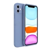 Голубой защитный силиконовый чехол для iPhone 12 mini