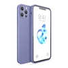 Чехол для iPhone 12 Pro голубой матовый