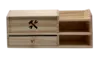 Органайзер для инструментов деревянный со шкафчиком
