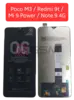 Экран Xiaomi POCO M3 / Redmi 9T черный ORIG
