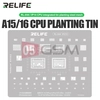 Трафарет для BGA RELIFE RL-044 IPZ13 iPhone 14 series + CPU A15/A16