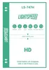 Гидрогелевая пленка для Плоттера Lightspeed LS-747H (180*120mm глянцевая)