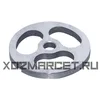 Z345.82 Решётка #8 подрезная для мясорубки  Sinbo SHB 3063 (D-61,5/9мм, inox)