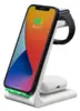 Зарядная станция Deppa 3 в 1 Charging Stand: iPhone, Apple Watch, Airpods 17.5W, Белый (24015)