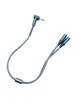 AUX Rock Audio Cable Y Splitter (Синий)