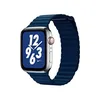 Ремешок для Apple Watch CoteETCi Magnet Leather 38 mm (Blue)