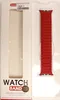 Ремешок Ribbed Leather для Apple Watch 38mm/40mm, Red