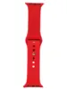 Силиконовый ремешок для Apple Watch 38mm/40mm/41mm, Красный
