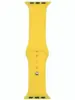 Силиконовый ремешок для Apple Watch 41 / 40 / 38мм, Желтый