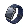 Плетеный ремень Uniq Aspen Strap Braided для Apple Watch 42/44/45/49mm, Синий (44MM-ASPOBLU)