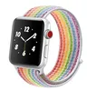 Нейлоновый ремешок Coteetci Magic Tape для Apple Watch 42mm/44mm (WH5226-RB), Rainbow