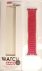 Ремешок Ribbed Leather для Apple Watch 42mm/44mm, Rose Red