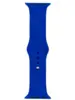 Силиконовый ремешок для Apple Watch 42mm/44mm/45mm/49mm, Синий