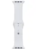 Силиконовый ремешок для Apple Watch 49 /  45 / 44 / 42мм, Белый