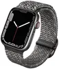 Плетеный ремень Uniq Aspen DE strap для Apple Watch 45/44/42mm, Серый (45MM-ASPDEPGRY)