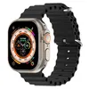Ремешок Ocean Silicone для Apple Watch 42/44/45/49mm, Black