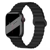 Магнитный силиконовый ремешок Back Loop для Apple Watch 42/44/45/49мм, Black